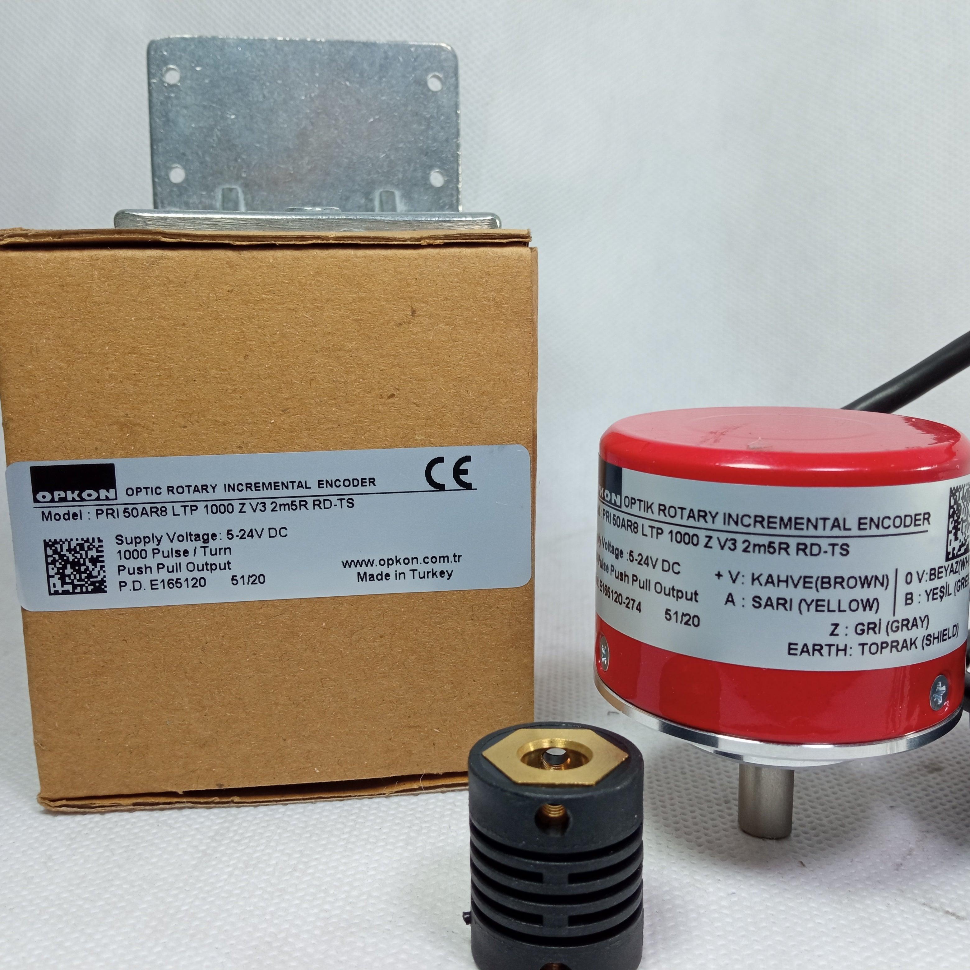 Opkon Incremental Rotary Encoder PRI50AR8 in Pakistan - 5000PPR thumbnail 5
