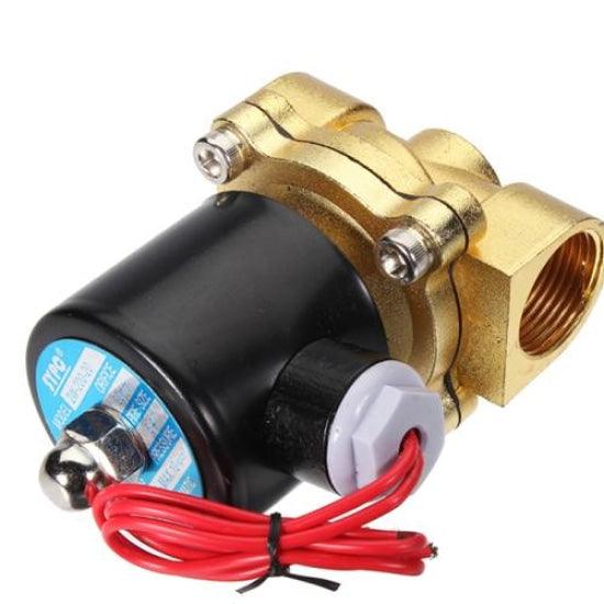 1.5 Inch Brass Solenoid Valve For Water Air Gas Fuels in Pakistan - 220v Ac