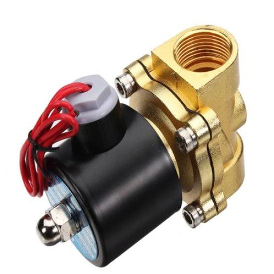 1.5 Inch  Brass Solenoid Valve For Water Air Gas Fuels in Pakistan - 12v Dc thumbnail 2