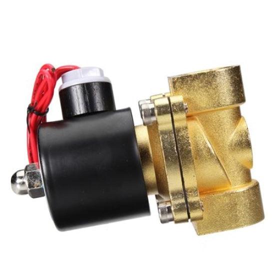 1.5 Inch  Brass Solenoid Valve For Water Air Gas Fuels in Pakistan - 12v Dc thumbnail 3
