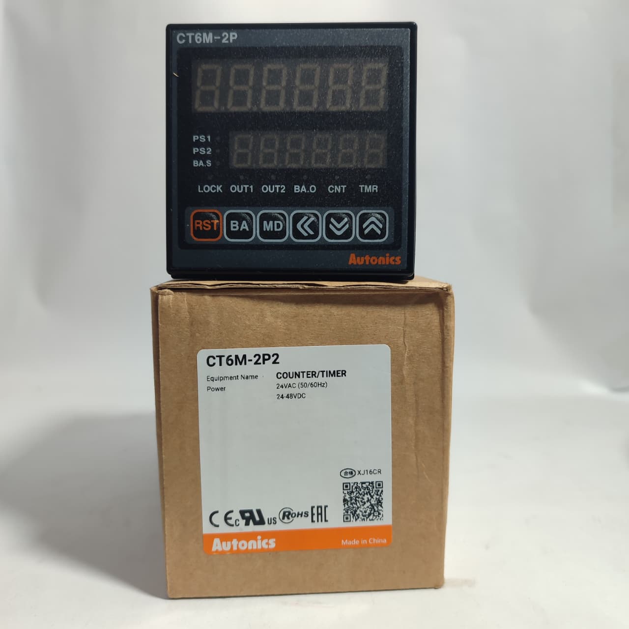 Autonics CT6M-2P COUNTER/TIMER  24v dc new box pack in Pakistan