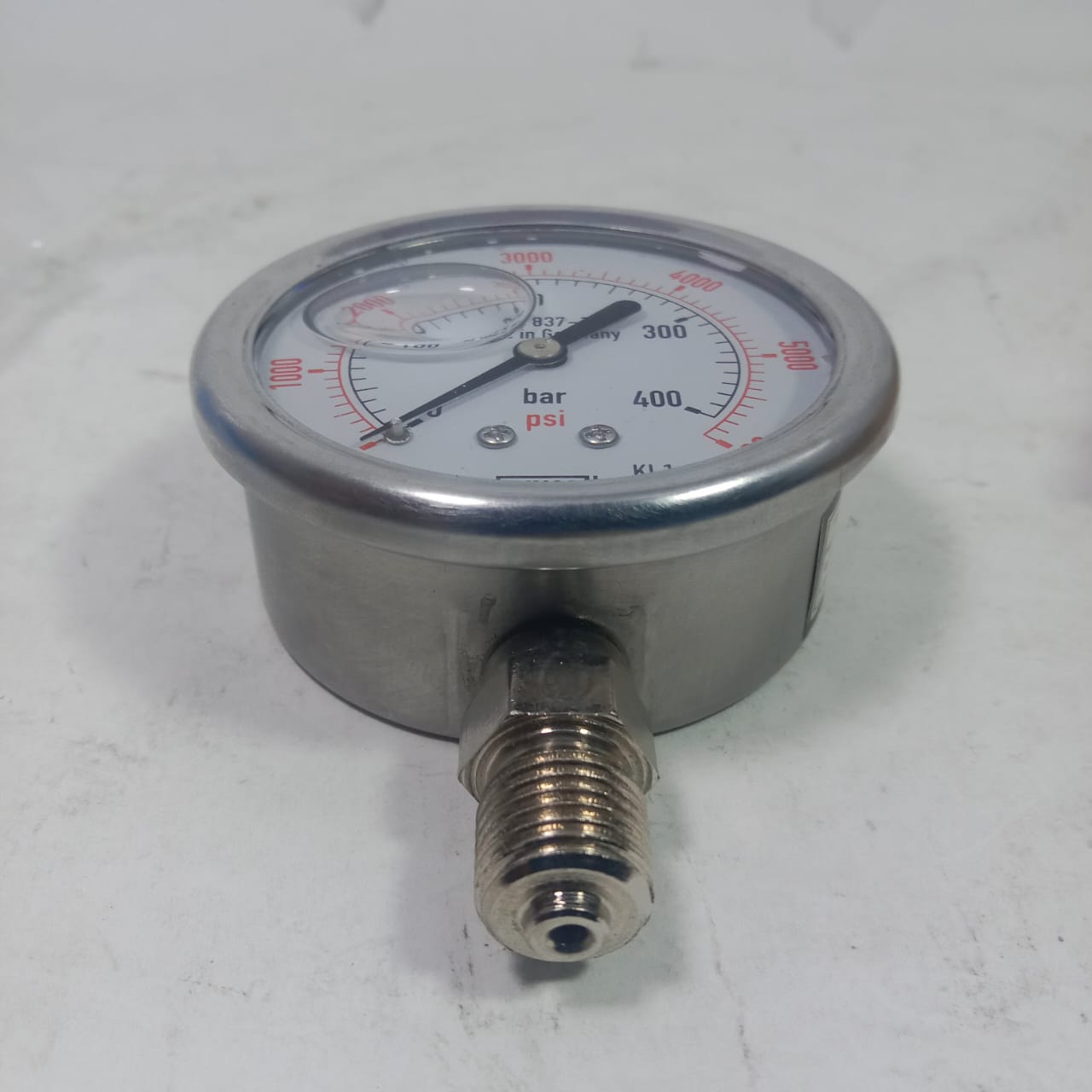 Pressure Gauges 2.5 inch dial bottom  in Pakistan - 10 bar thumbnail 7