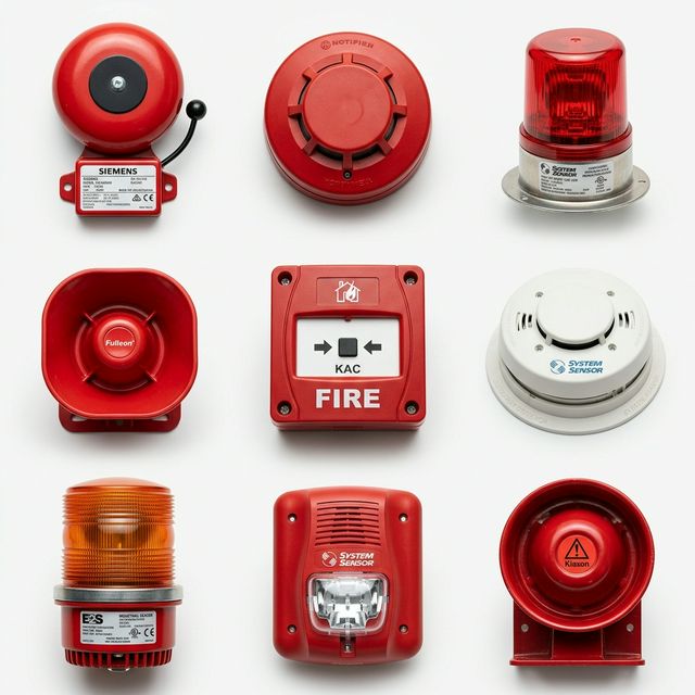 Fire Alarms & Flash Lights