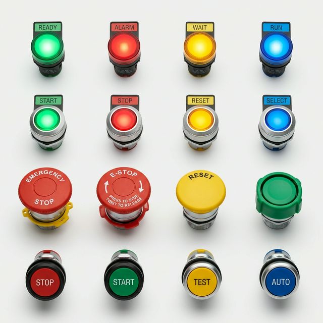 Push Buttons & Indicators